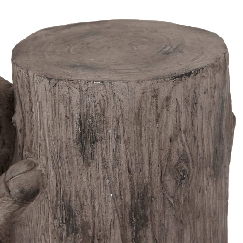 Brown MGO Modern Farmhouse Garden Sculpture, 16" x 16" x 10"