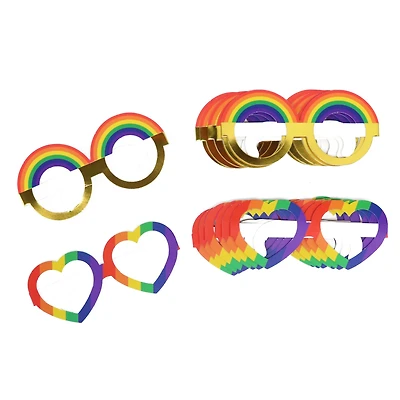 Pride Paper Glasses, 12ct. by Celebrate It™