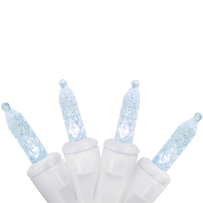 LED Mini Dripping Christmas Lights - White - 10' White Wire - 60ct