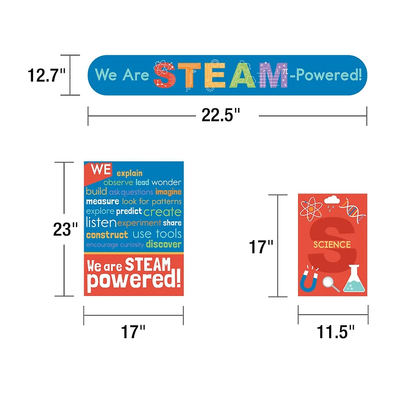 Carson Dellosa Education® STEAM Bulletin Board Set