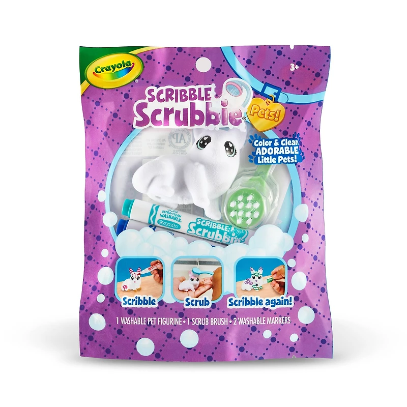 Assorted Crayola® Scribble Scrubbie Pet