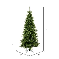 7.5ft. Unlit Slim Camdon Fir Artificial Christmas Tree
