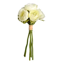 Mini White Artificial Ranunculus Bundle