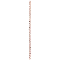 Pink Triangle Cut Glass Beads, 6mm by Bead Landing™
