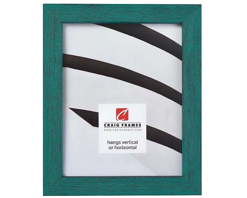 Craig Frames Gesso Turquoise Picture Frame