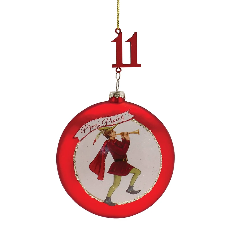 Twelve Days of Christmas Ornament Set