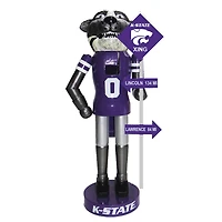 Santa's Workshop 12" Kansas State Wildcats Rivalry Nutcracker