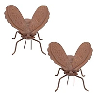 7.25" Iron Metal Bumblebee Garden Accents, 2ct.