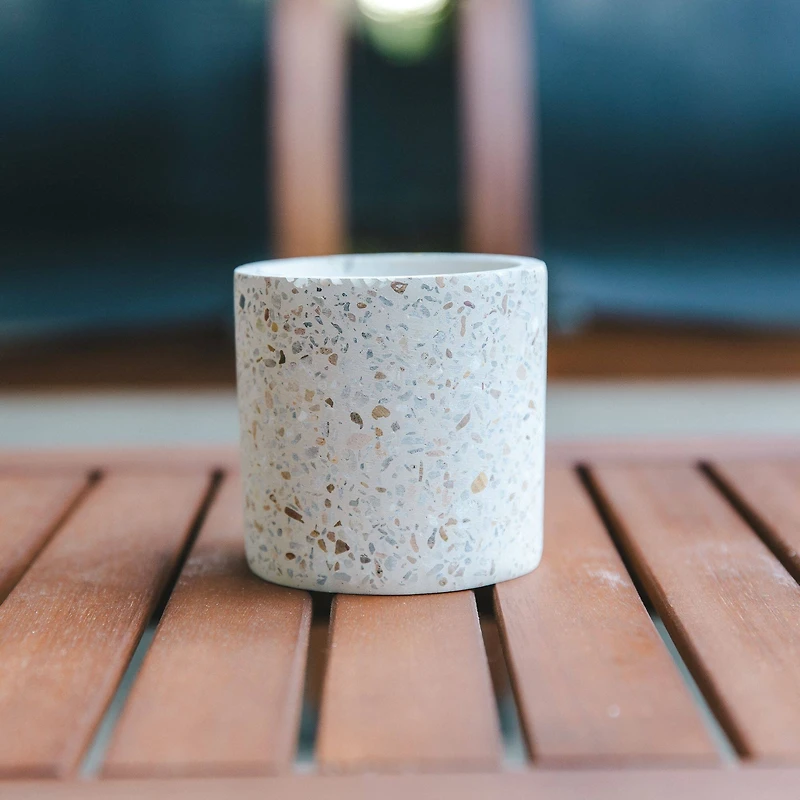 Flora Bunda 4" Terrazzo Pot