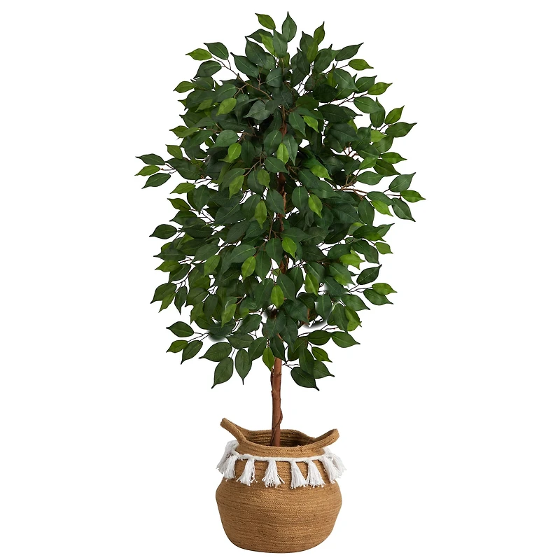 4ft. Artificial Ficus Tree with Basket