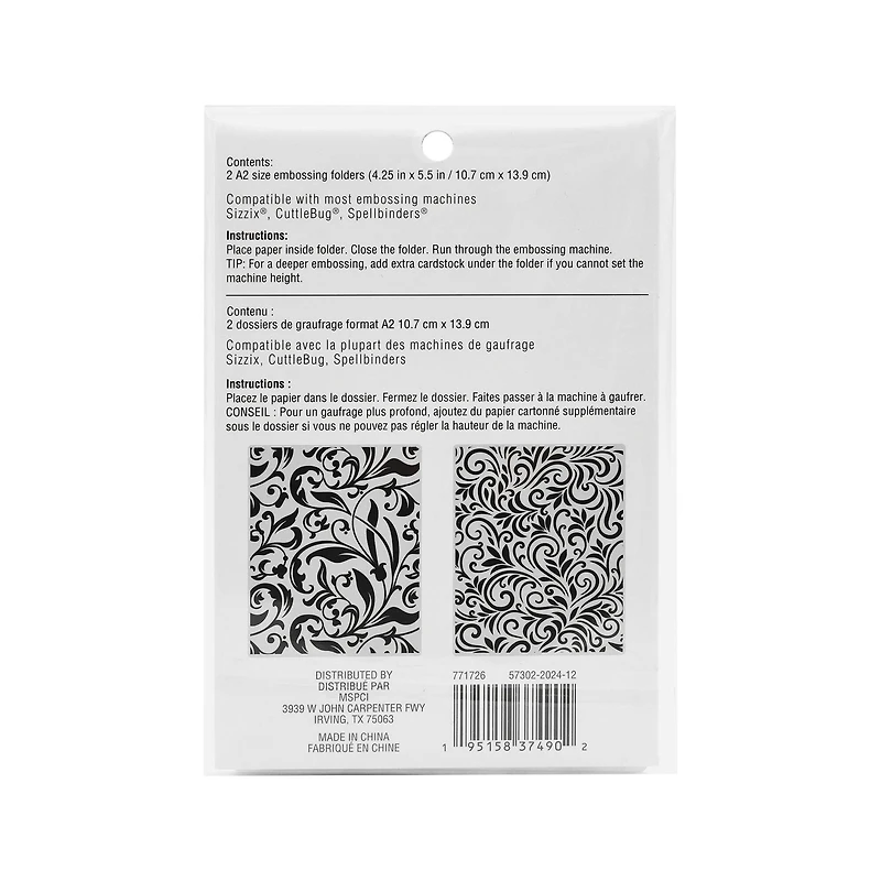 Flourish Embossing Folders Set by Recollections™