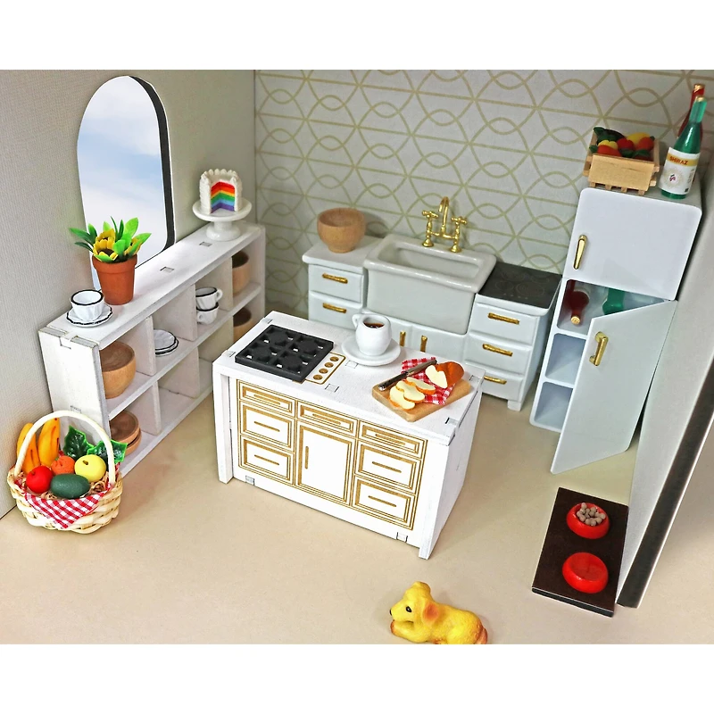 Mini White Refrigerator by Make Market®