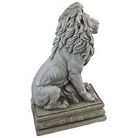 Design Toscano 30" Fouquet Royal Palace Sentinel Lion Statue