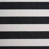 DII® 13" Black Pinstripe Storage Cube