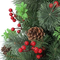 30" Pre-Lit Urn Filler with Battery-Operated Timer, 2ct.