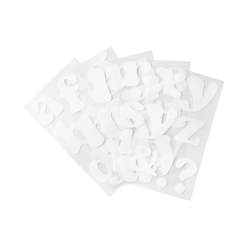 Groovy Letters Iron-On Transfers by Make Market