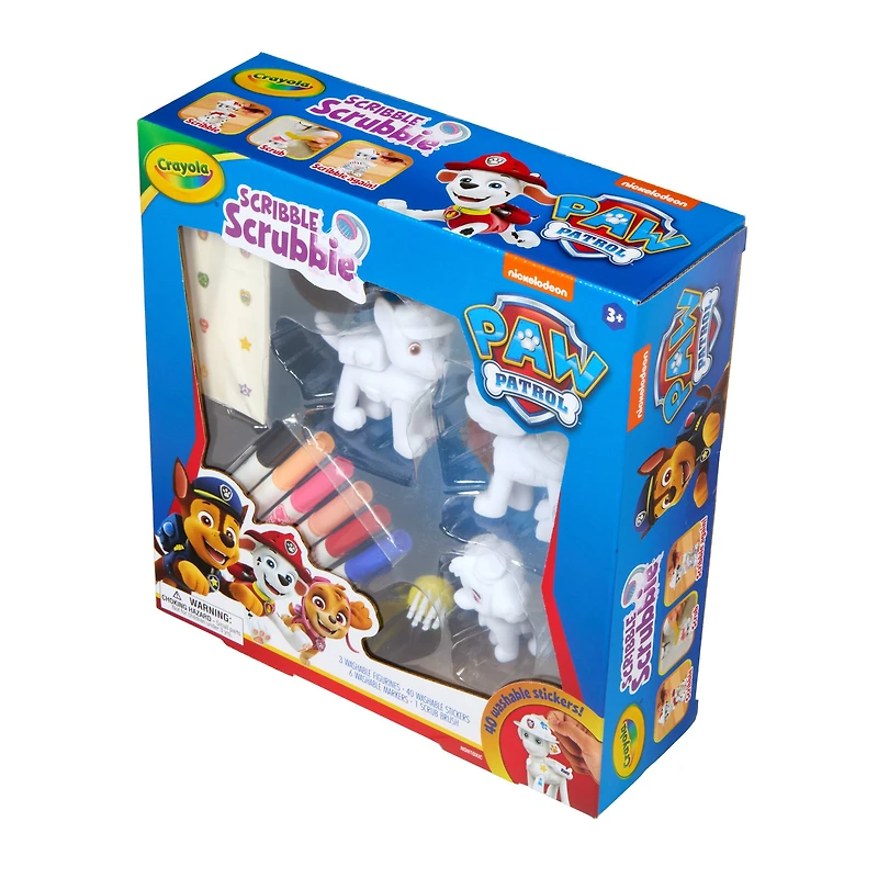 Crayola® Scribble Scrubbie® Pets PAW Patrol™ & Washable Sticker Set, 3ct.