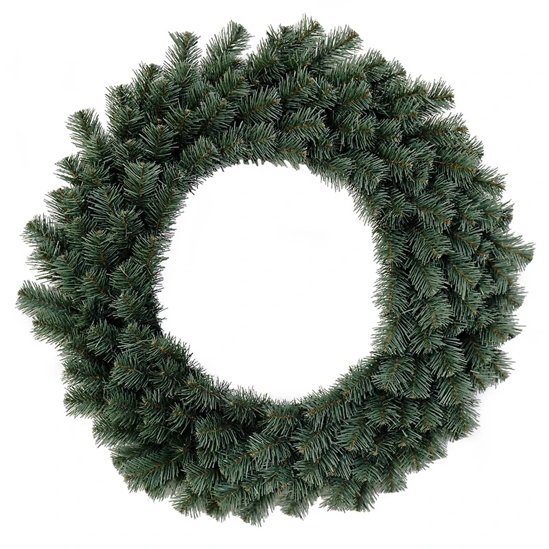 Santa's Workshop 2.5ft. Blue Spruce Wreath