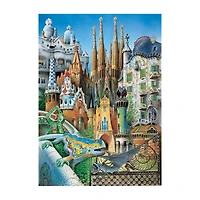 Collage Mini 1,000 Piece Jigsaw Puzzle