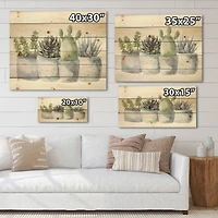 Designart - Cactus and Succulent House Plants I