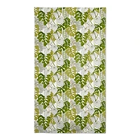 Yellow Green Monstera Tablecloth