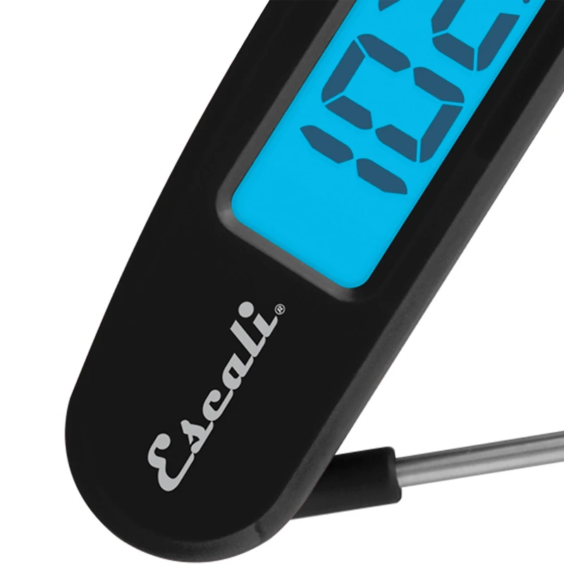 Escali Black Digital Compact Folding Thermometer