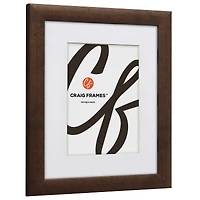 Craig Frames Contemporary Rustic Copper Picture Frame with Mat