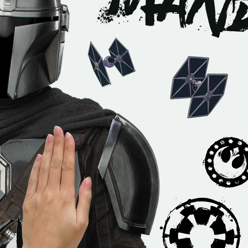 RoomMates Star Wars The Mandalorian In Beskar Peel & Stick Giant Wall Decal