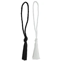 PA Paper™ Accents Black & White Tassels, 24ct.
