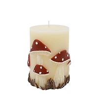 3" x 4" Mushroom Pillar Candle by Ashland®