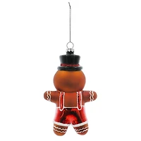 5.5" Gingerbread Joy Glass Ornament by Ashland®