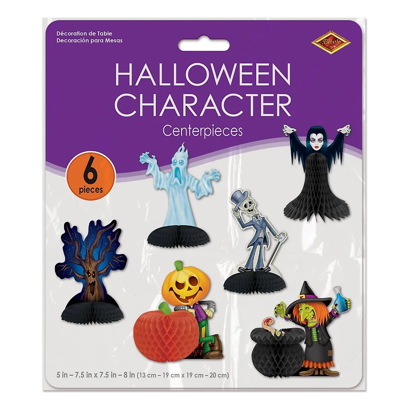 Beistle Halloween Character Centerpieces