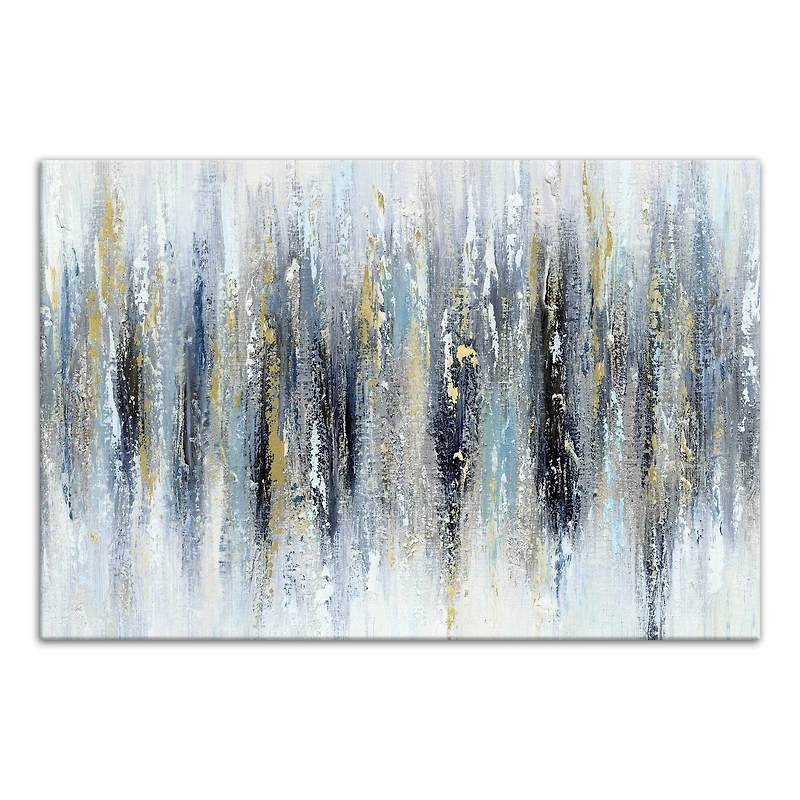 Edgy Abstract 24" x 16" Canvas Wall Art