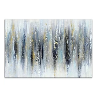 Edgy Abstract 24" x 16" Canvas Wall Art