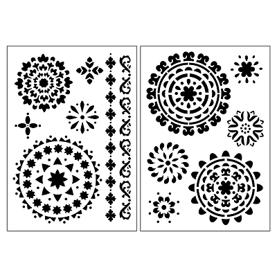 Medallion Plastic Stencils, 7" x 10" by Craft Smart®