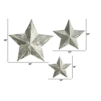 Farmhouse Stars Wall Decoration Set