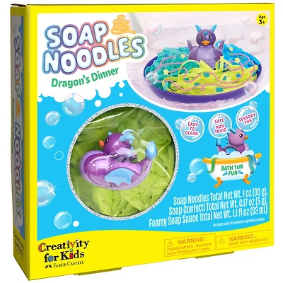 Faber-Castell® Soap Noodles Dragon's Dinner Bathtub Kit