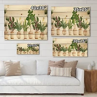 Designart - Trio of Houseplants Sanseviera Snake Plant