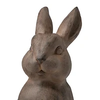 Glitzhome® 23" Standing Rabbit Statue
