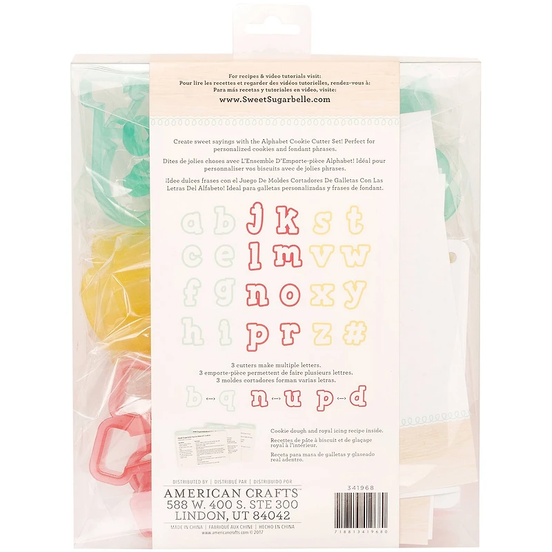 Sweet Sugarbelle® Alphabet Cookie Cutter Set