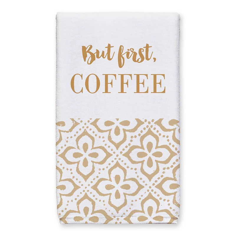 But First Coffee Hand Towel Set