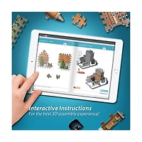 Castles & Cathedrals - Le Chateau Frontenac 3D Puzzle: 865 Pcs