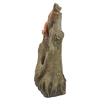 Design Toscano Tree Squirrel Cascading Sculptural Fountain