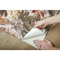 RoomMates Tropical Flowers Peel & Stick Wallpaper