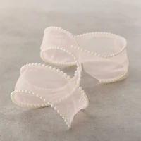 1.5" x 3yd. Pink Sheer Pearl Edge Ribbon by Celebrate It® Classic