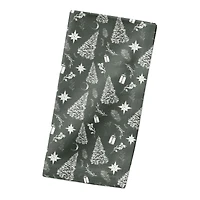Designs Direct Sage Christmas 10" x 10" Cotton Twill Napkin