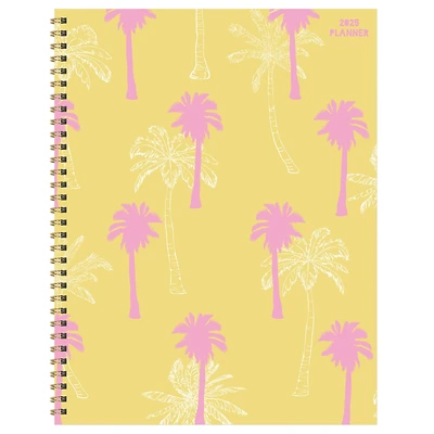 TF Publishing 2025 Large Palms & Sunshine Weekly Monthly Spiral Planner