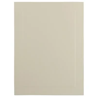 JAM Paper A7 Ivory Blank Foldover Cards with Panel