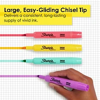 Sharpie® Tank Chisel Tip Highlighter Set
