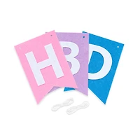 Happy Birthday Felt Garland by Celebrate It™